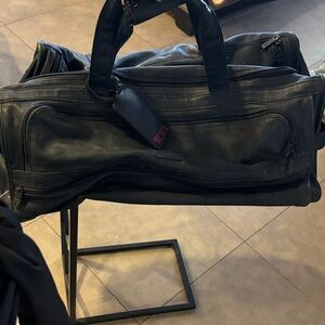 Tumi Black Duffel Bag